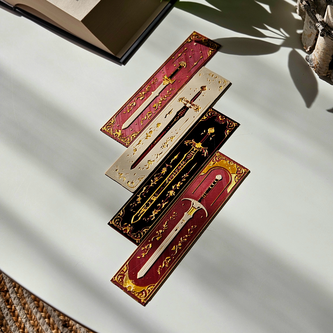 Elven Sword Bookmark Set