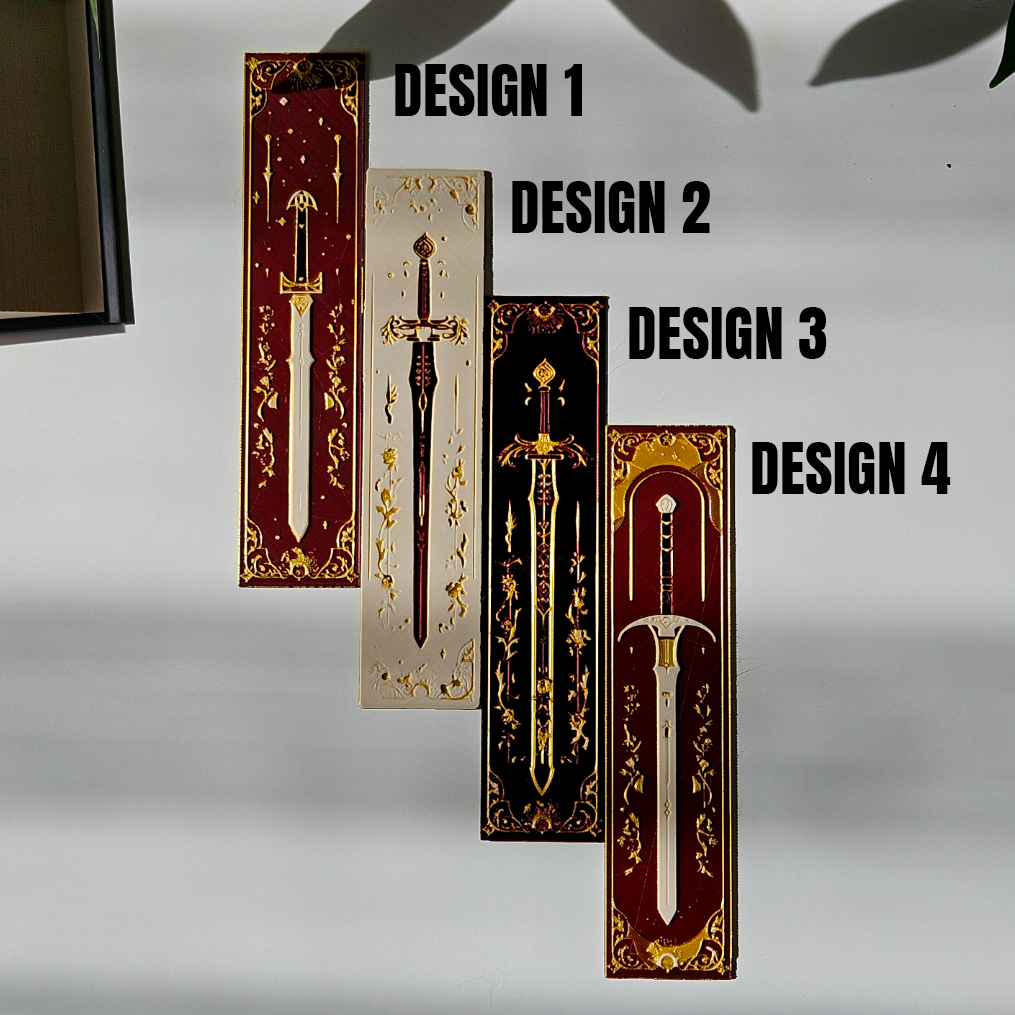 Elven Sword Bookmark Set