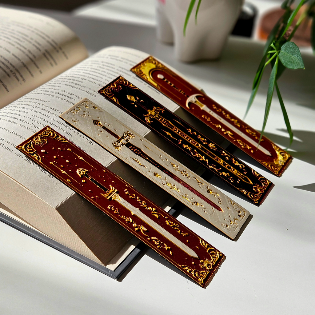 Elven Sword Bookmark Set