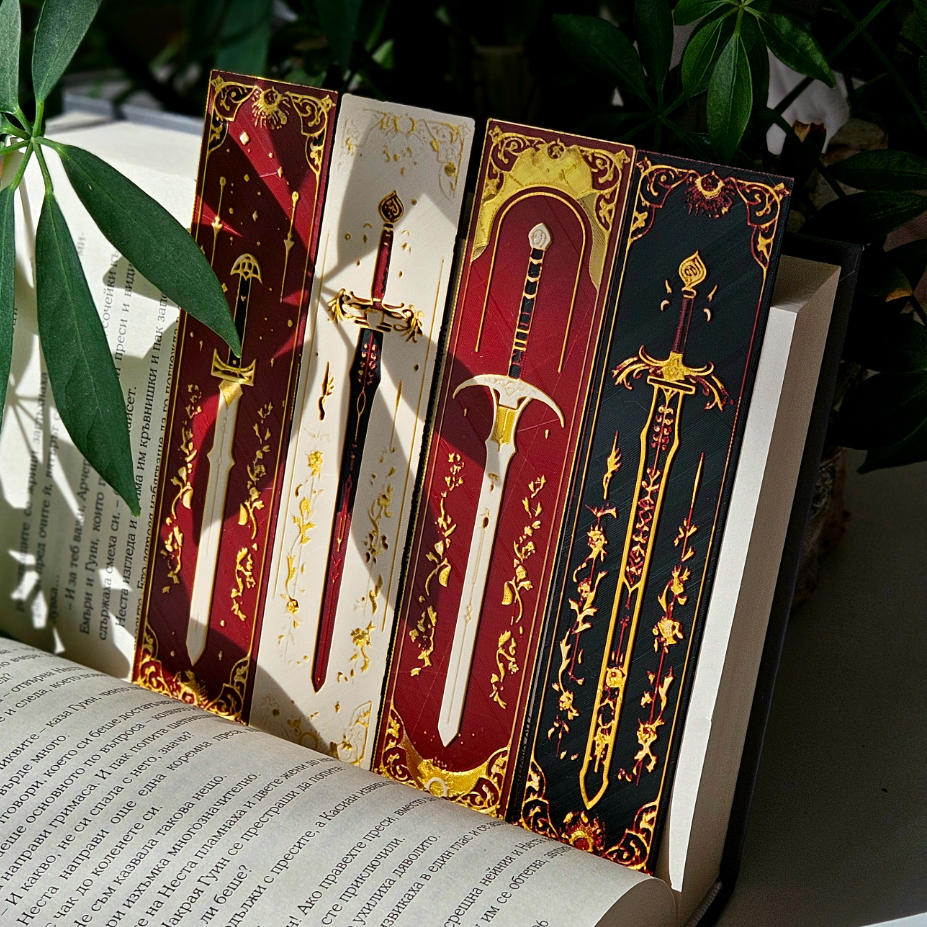 Elven Sword Bookmark Set