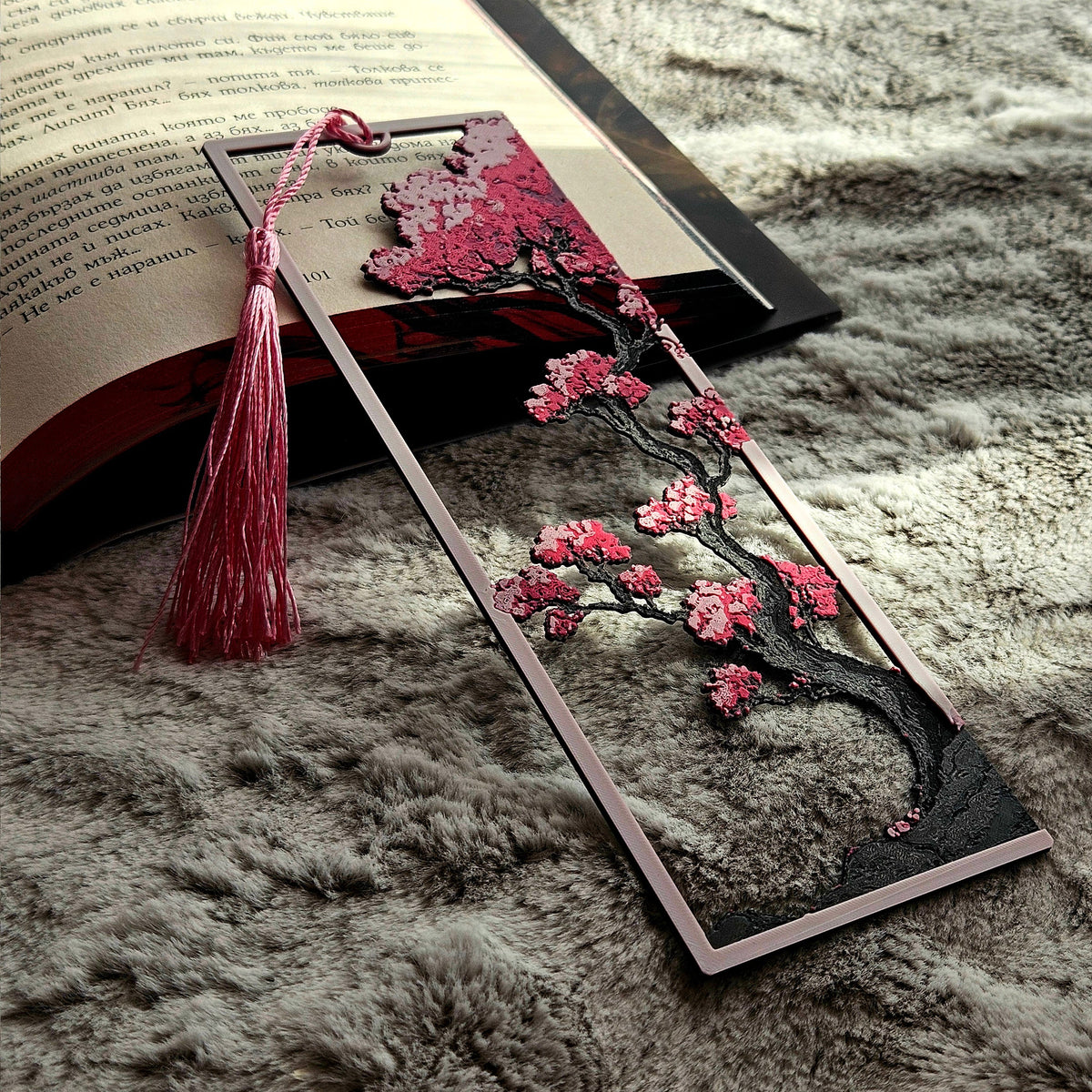 Sakura Tree 3D Bookmark