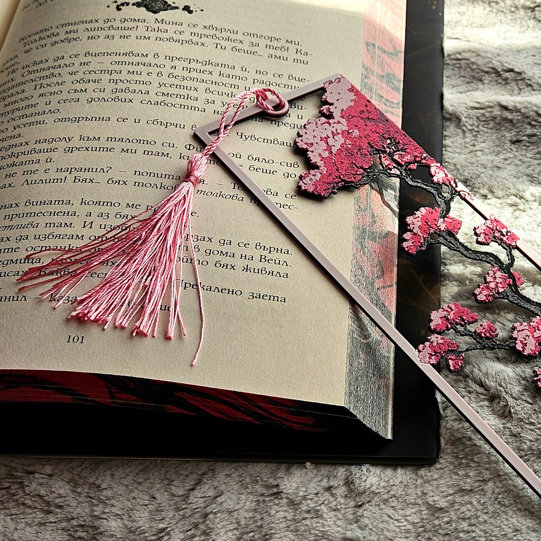 Sakura Tree 3D Bookmark