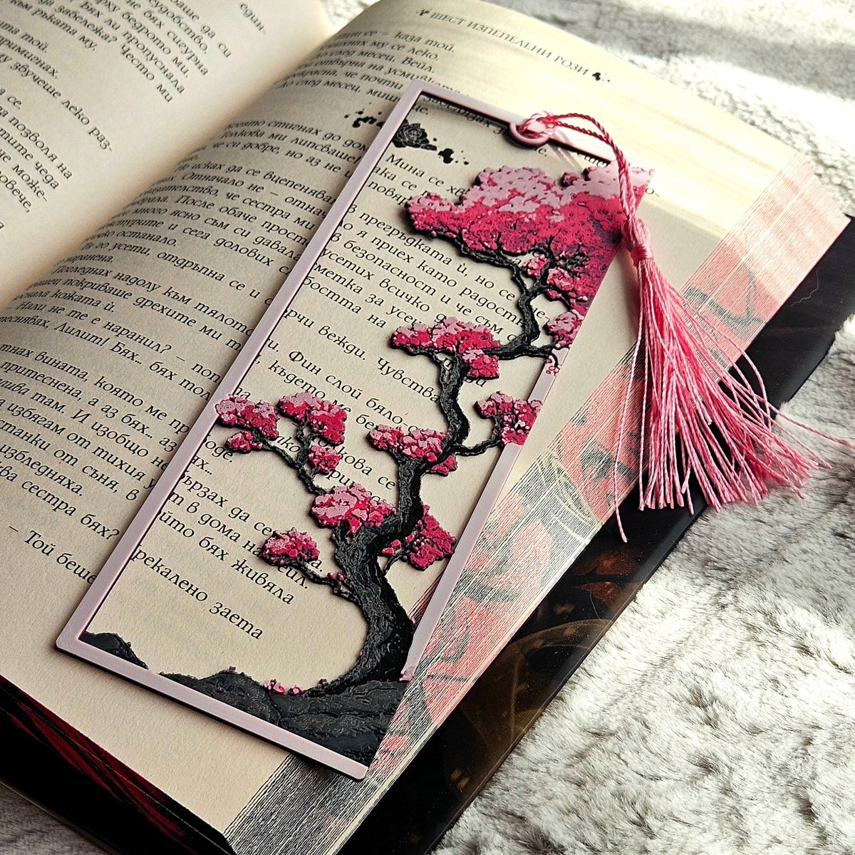 Sakura Tree 3D Bookmark