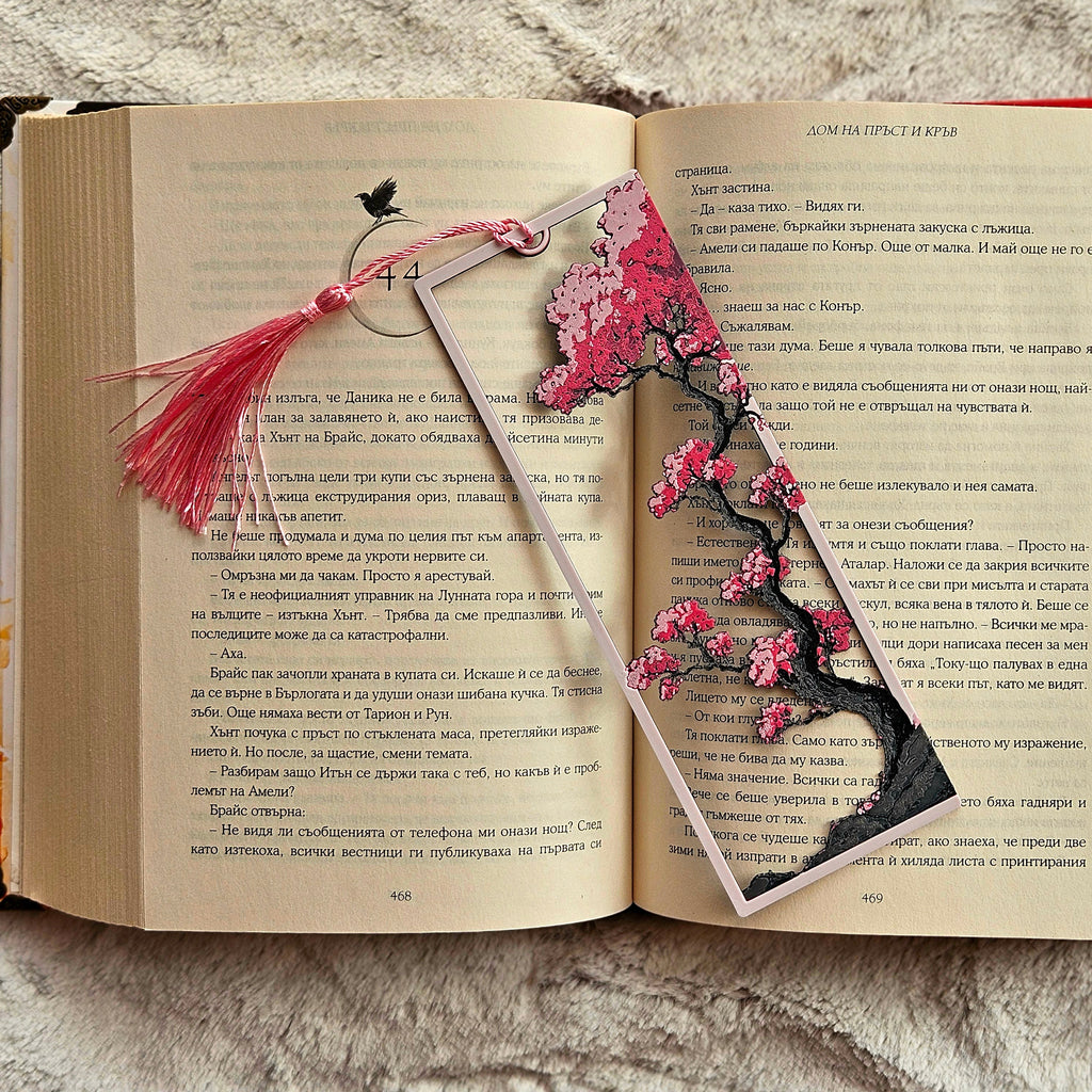 Sakura Tree 3D Bookmark