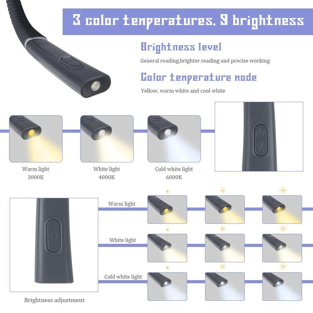 USB Neck Reading Lamp