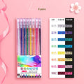 Drawing Doodling Scrapbook Journaling fluorescent Sparkle Gel Pen Neon Glitter Pens Fine Tip Art Markers Glittering Pen Set