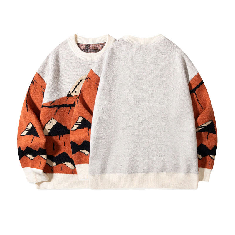 Pumpkin long sleeved sweater
