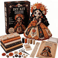 Halloween DIY Craft Kit Patchwork Doll DIY Kit Sewing Kit