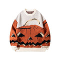 Pumpkin long sleeved sweater