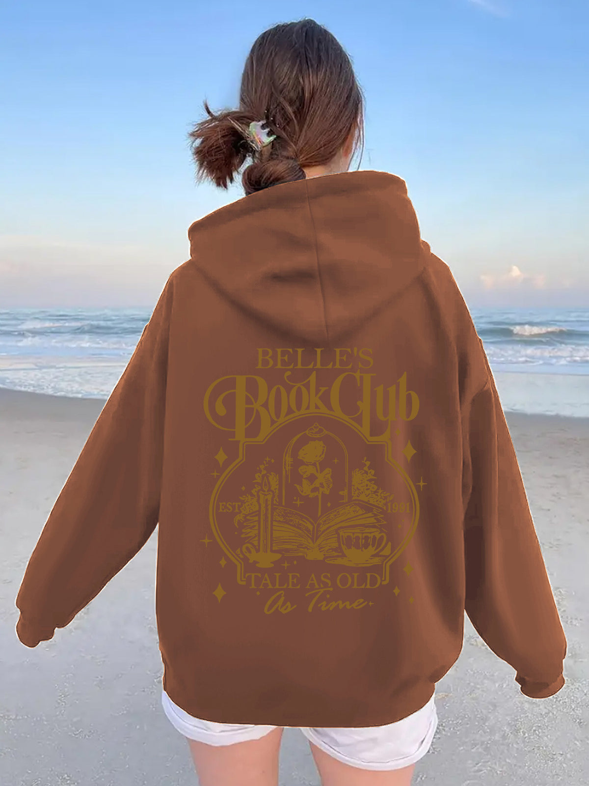 Book Fair Plush Hoodie