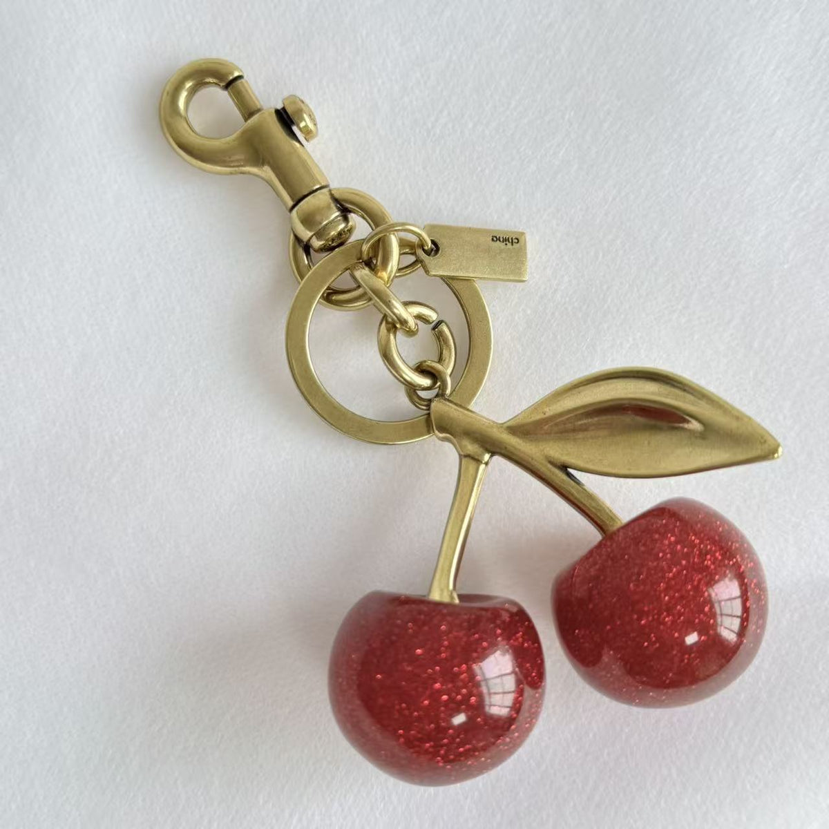 Cherry Apple Keychain Women's Bag Pendant