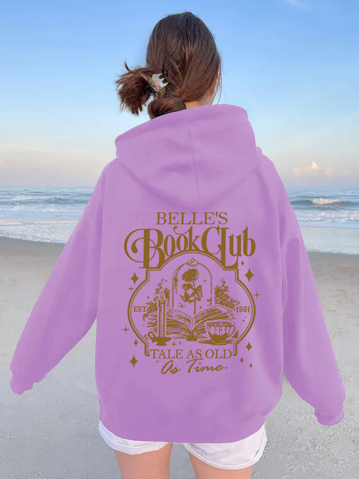 Book Fair Plush Hoodie