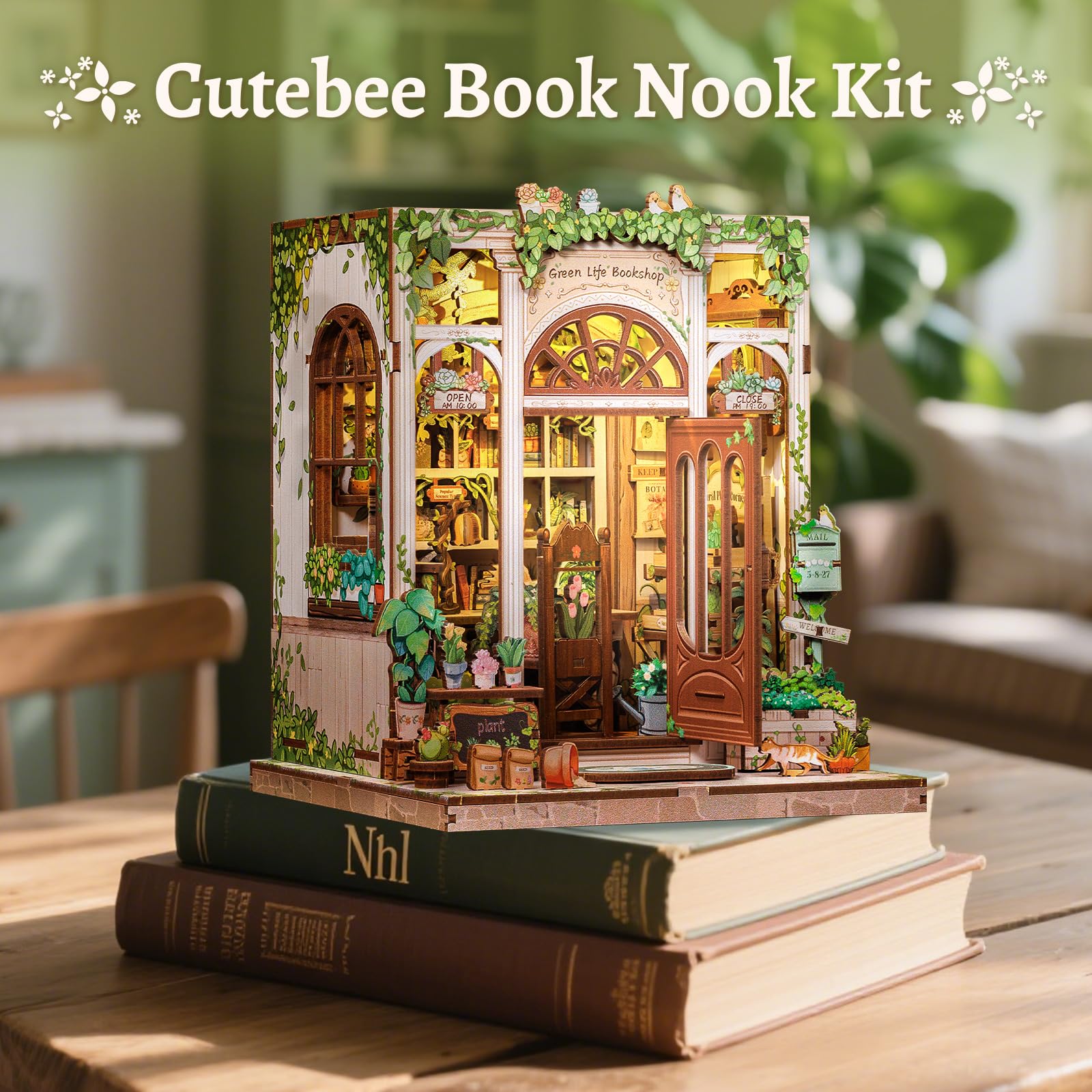 CUTEBEE Book Nook – Green Life Bookshop