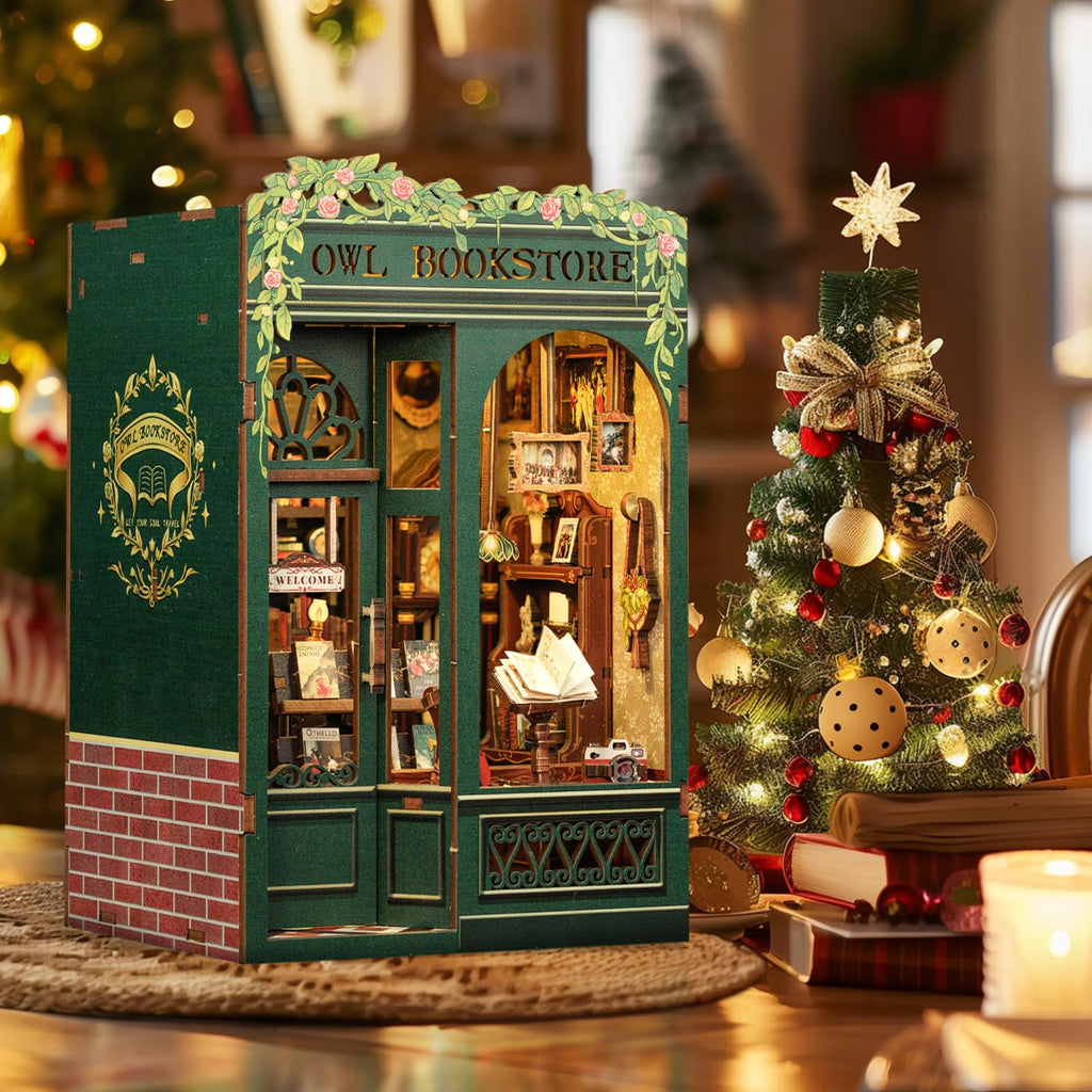CUTEBEE Book Nook – Owl Bookstore