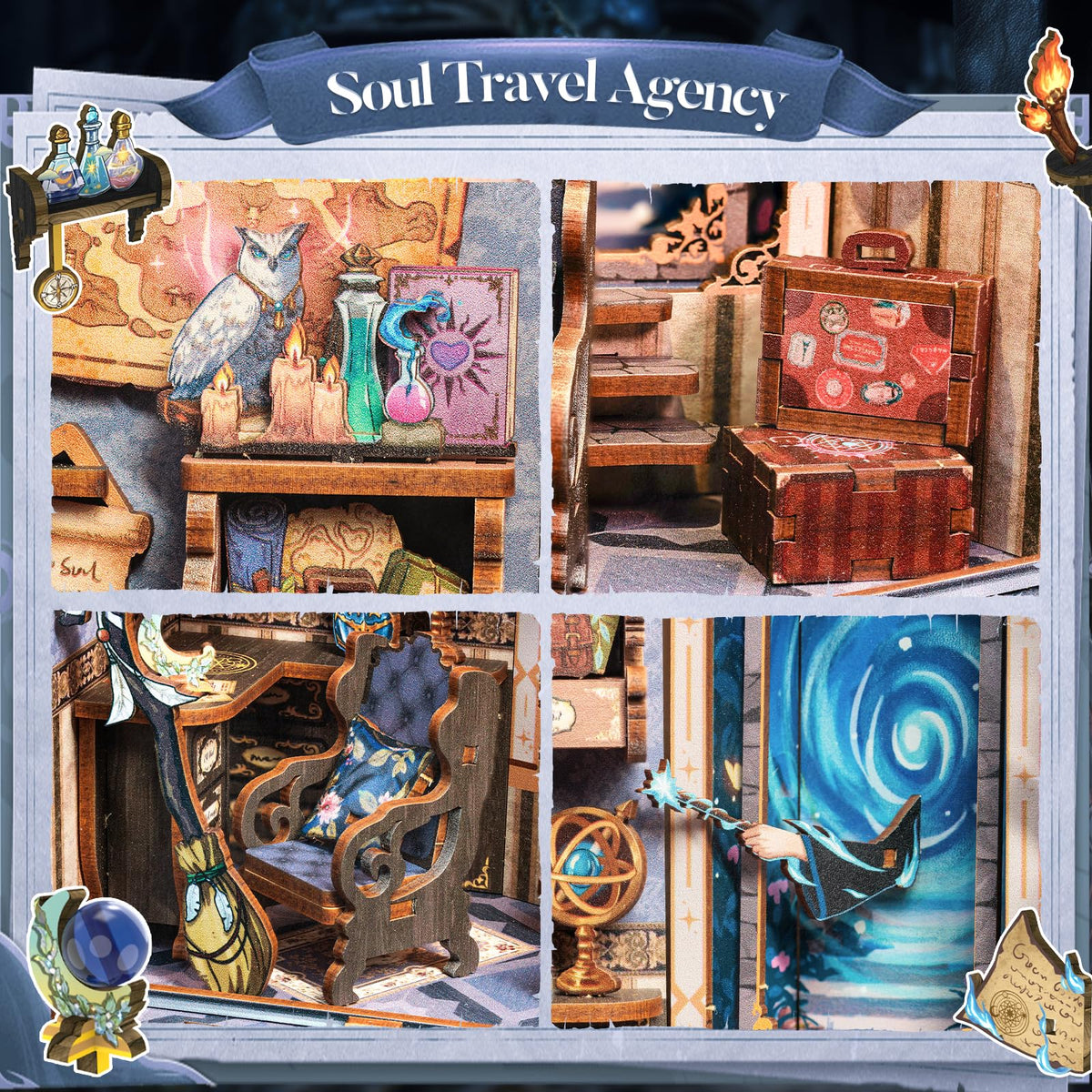 CUTEBEE Book Nook – Soul Travel Agency