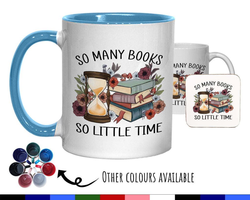 So Many Books Ceramic Mug