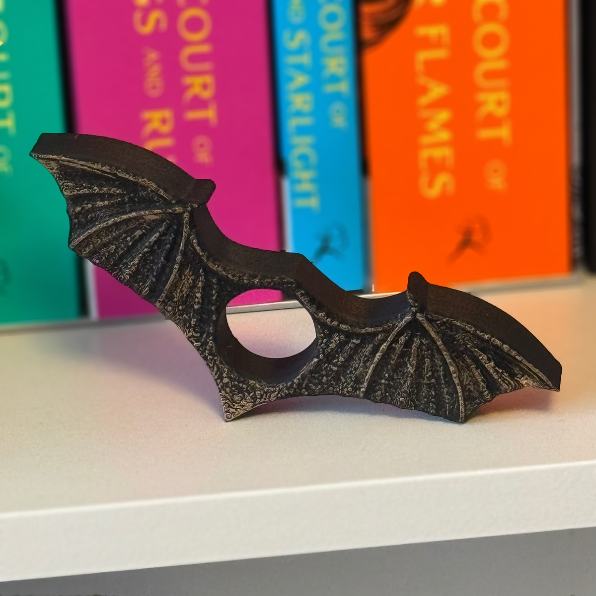 Dragon Wings Page Holder | Fantasy Thumb Bookmark for One-Handed Reading & DnD