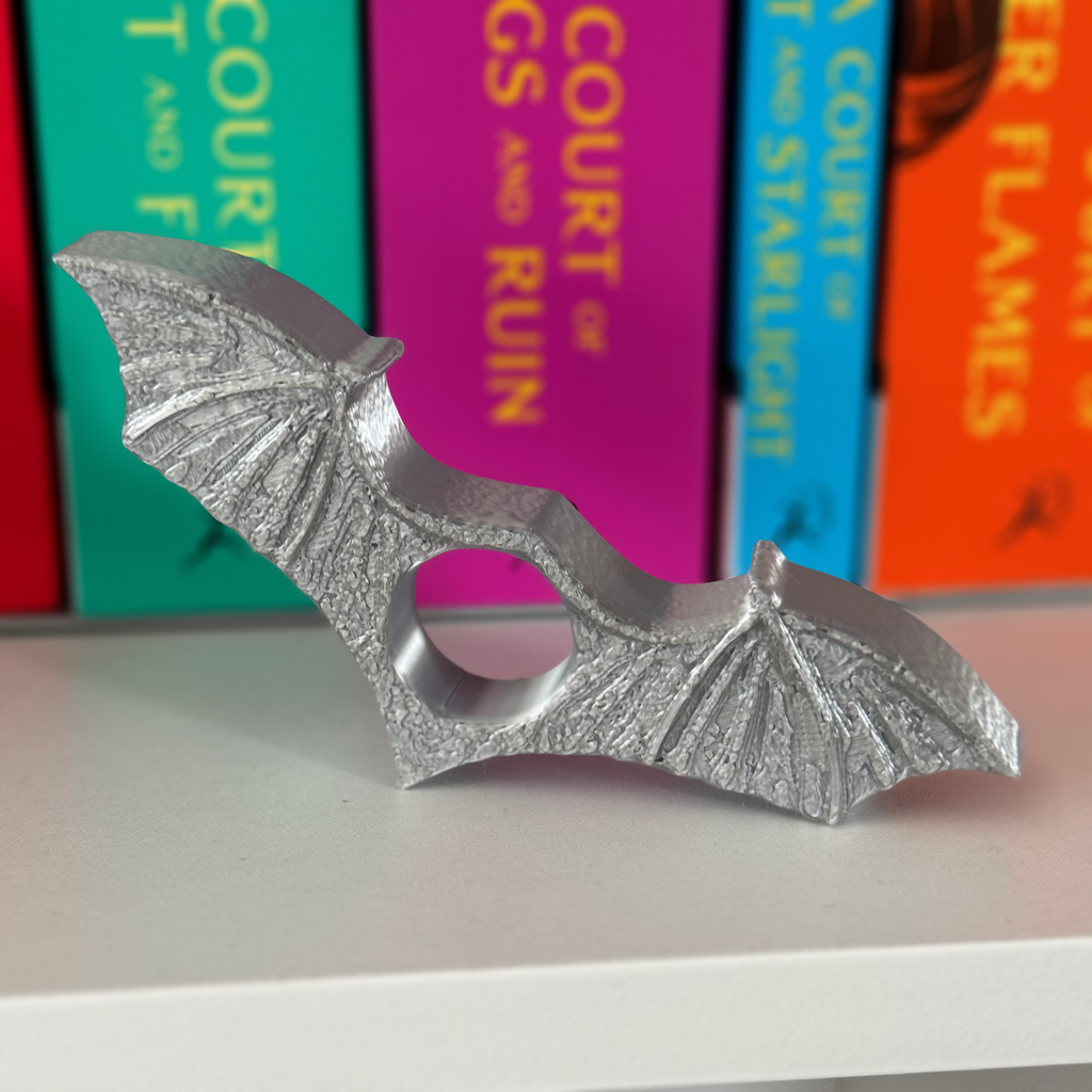 Dragon Wings Page Holder | Fantasy Thumb Bookmark for One-Handed Reading & DnD