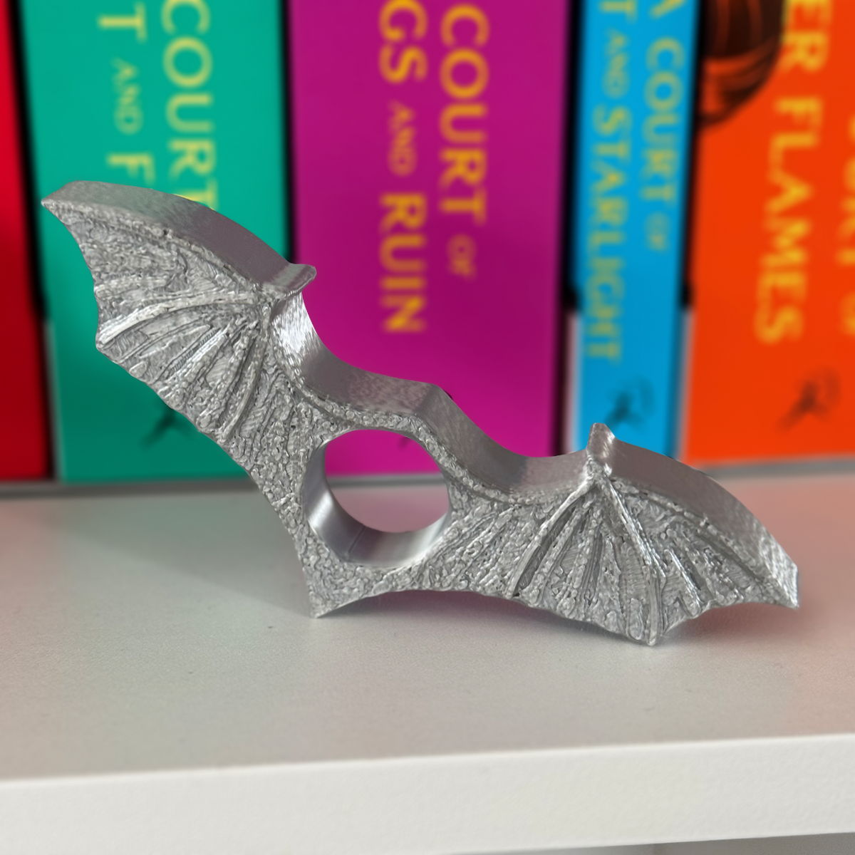 Dragon Wings Page Holder | Fantasy Thumb Bookmark for One-Handed Reading & DnD